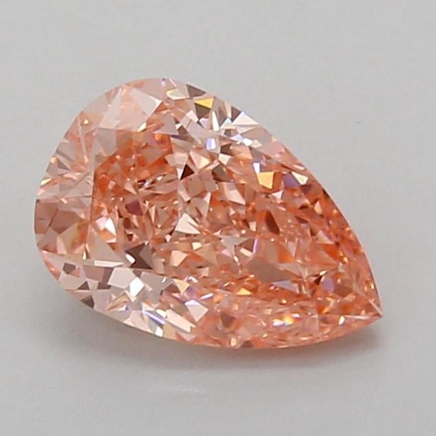 1.51 Ct. Fancy Vivid Pink Pear Lab Grown Diamond