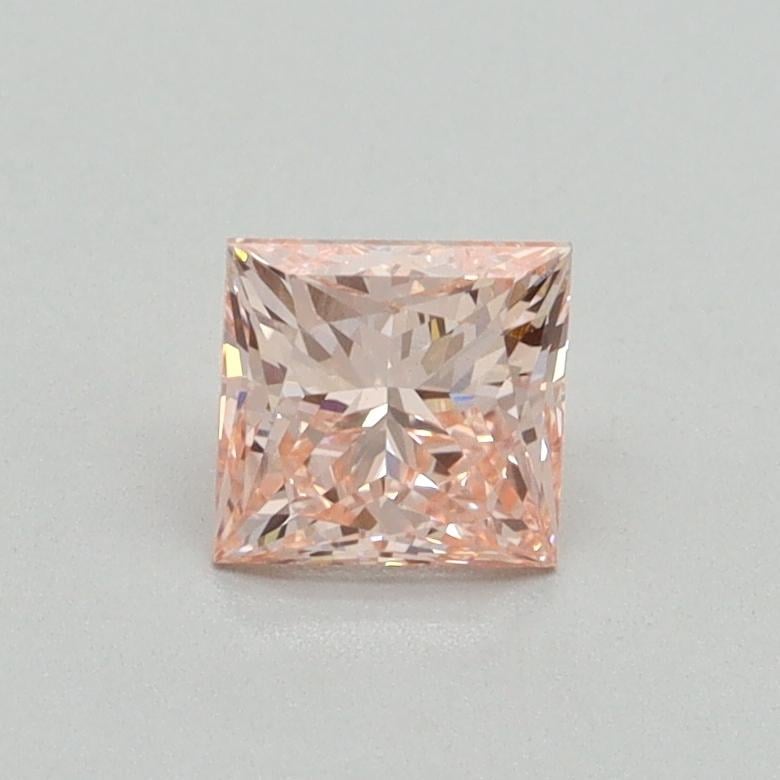 0.64 Ct. Fancy Intense Pink Princess Lab Grown Diamond