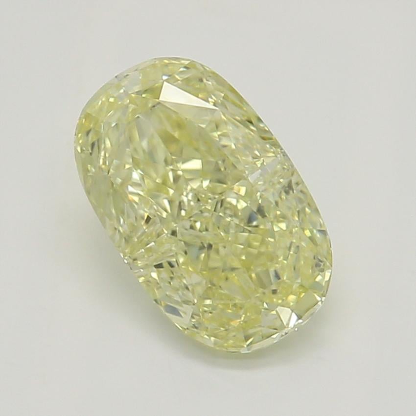 0.72 Ct. Fancy Yellow Cushion Diamond
