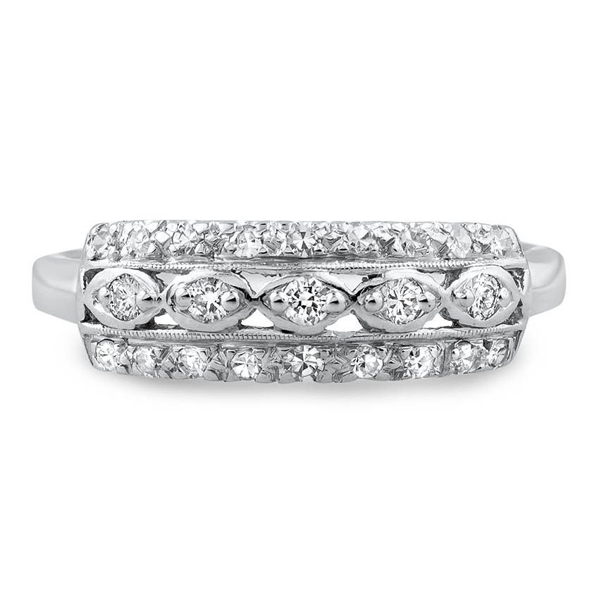 Retro Diamond Vintage Ring