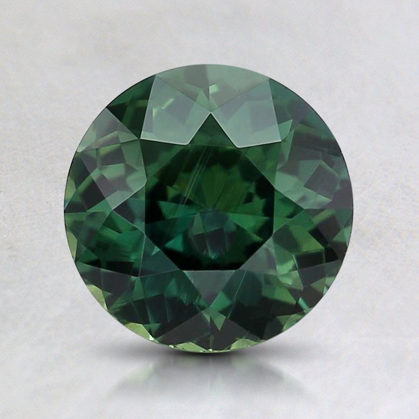 7mm Teal Round Sapphire
