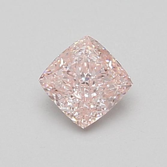 0.55 Ct. Fancy Intense Pink Cushion Lab Grown Diamond