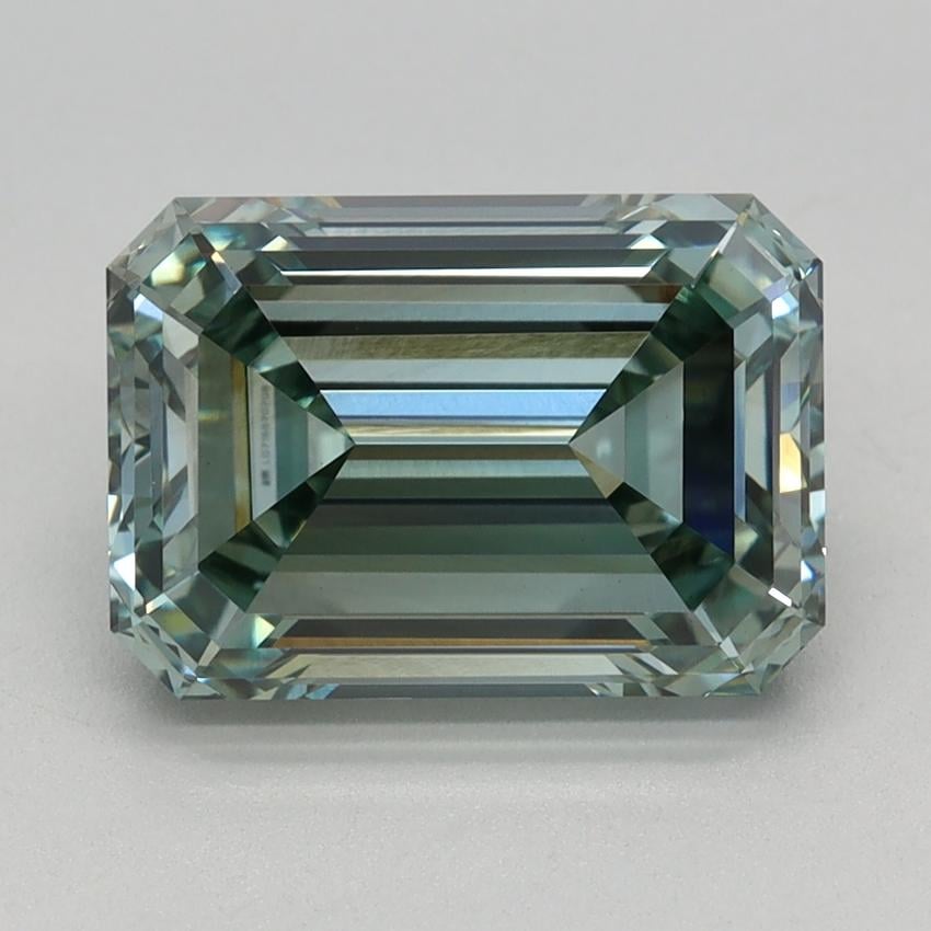 2.86 Ct. Fancy Vivid Green Emerald Lab Grown Diamond