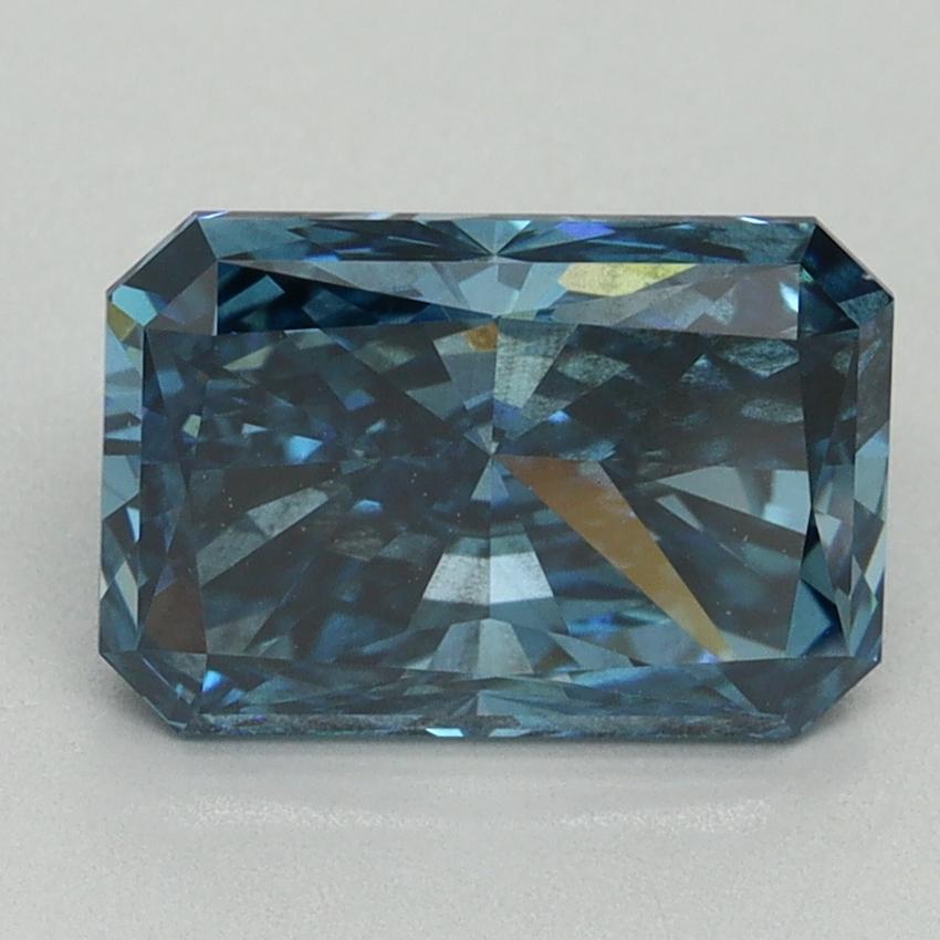 2.50 Ct. Fancy Vivid Blue Radiant Lab Grown Diamond