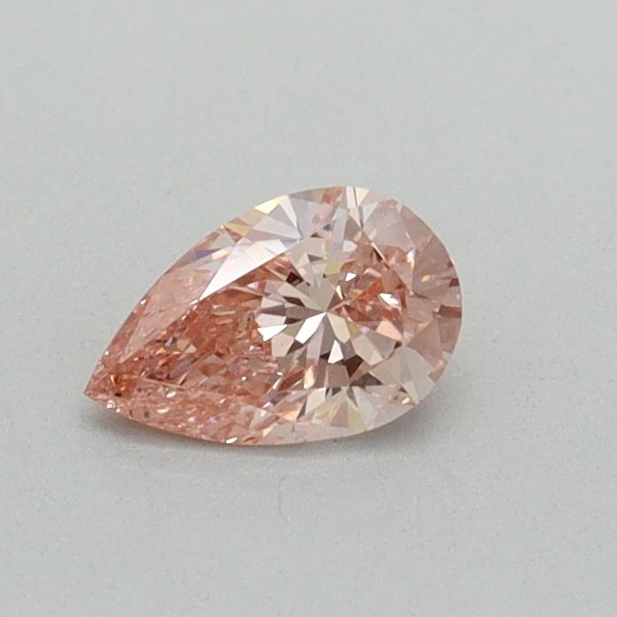 0.30 Ct. Fancy Vivid Pink Pear Lab Grown Diamond