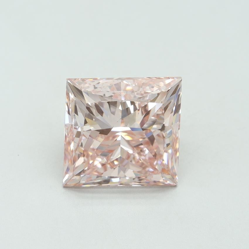 5.01 Ct. Fancy Intense Pink Princess Lab Grown Diamond