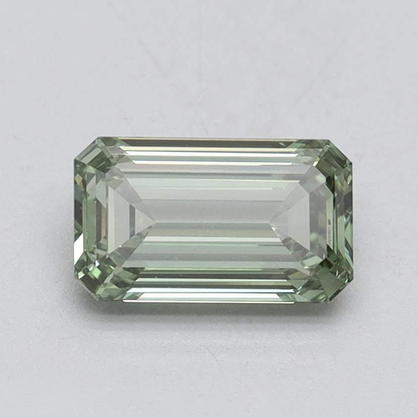 1.04 Ct. Fancy Vivid Green Emerald Lab Grown Diamond