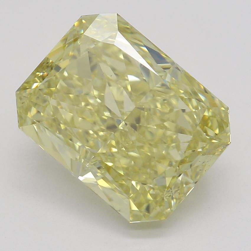 3.51 Ct. Fancy Brownish Greenish Yellow Radiant Diamond