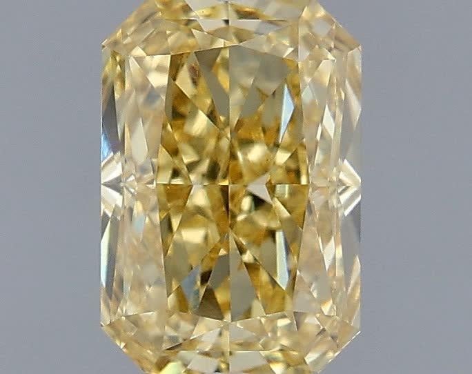 1.01 Ct. Fancy Intense Yellow Radiant Lab Grown Diamond