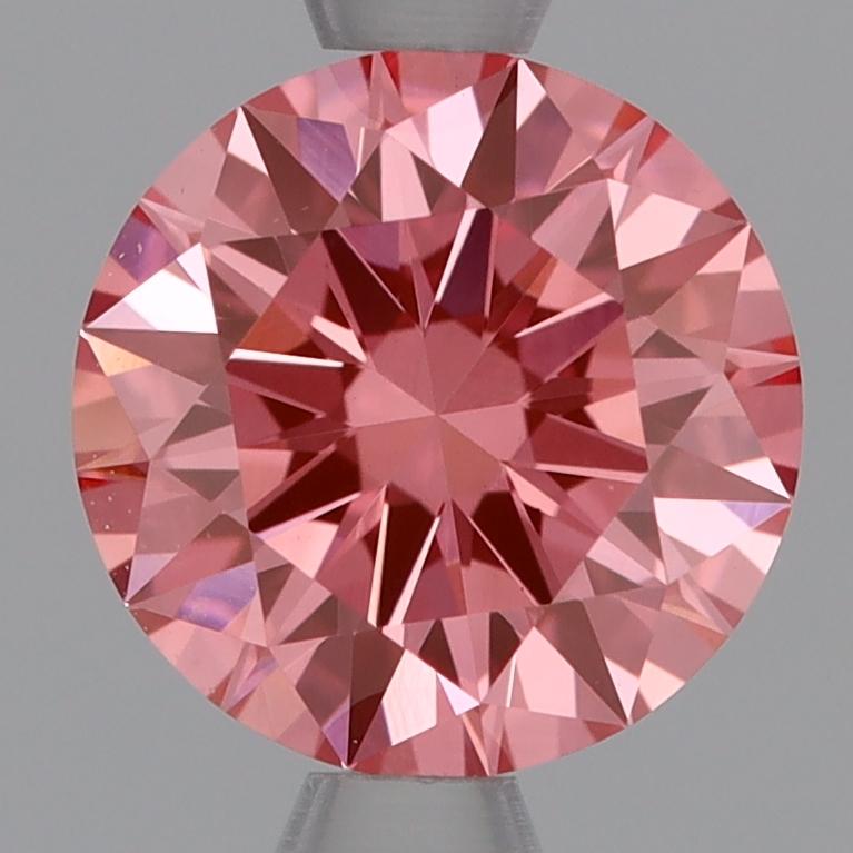 1.04 Ct. Fancy Vivid Pink Round Lab Grown Diamond