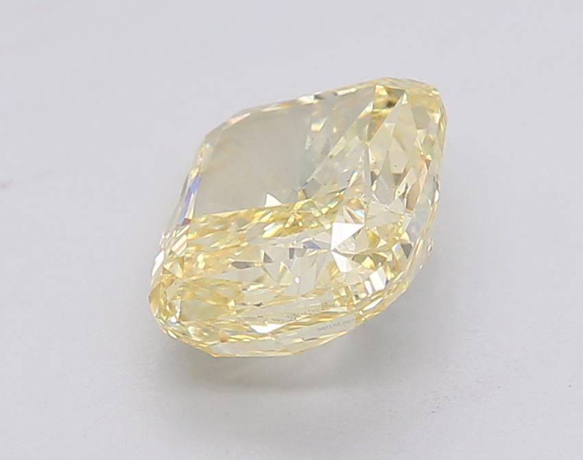 2.54 Ct. Fancy Intense Yellow Cushion Lab Grown Diamond