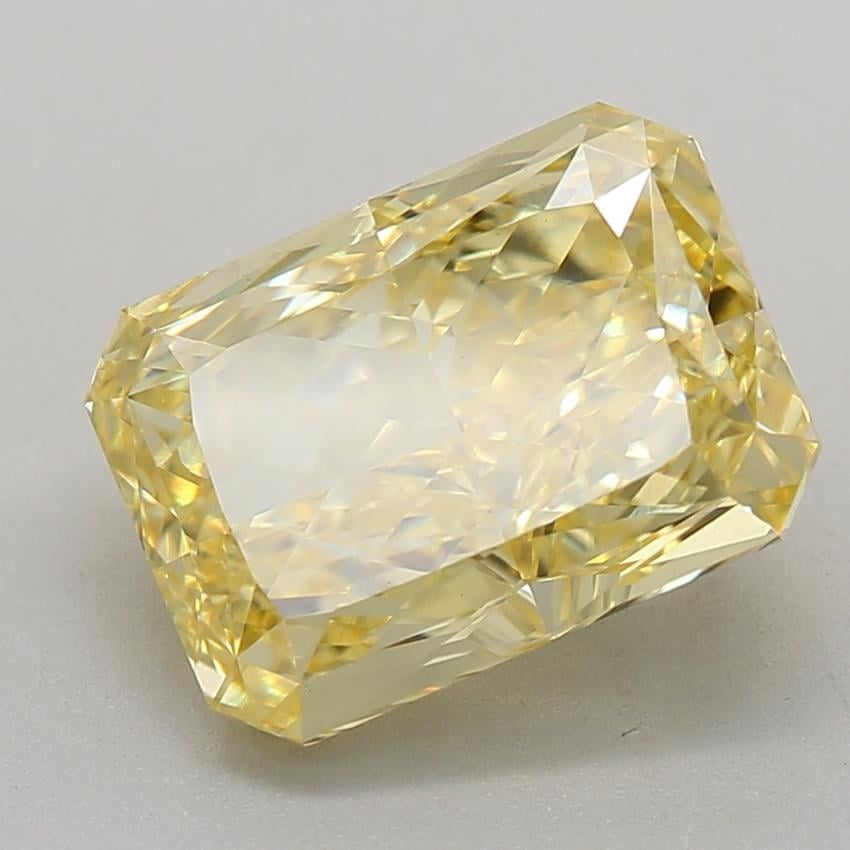 2.14 Ct. Fancy Intense Yellow Radiant Lab Grown Diamond