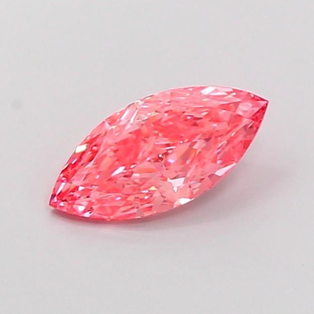 1.04 Ct. Fancy Vivid Pink Marquise Lab Grown Diamond