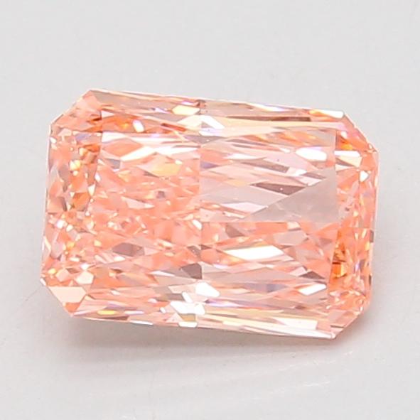 1.52 Ct. Fancy Vivid Pink Radiant Lab Grown Diamond