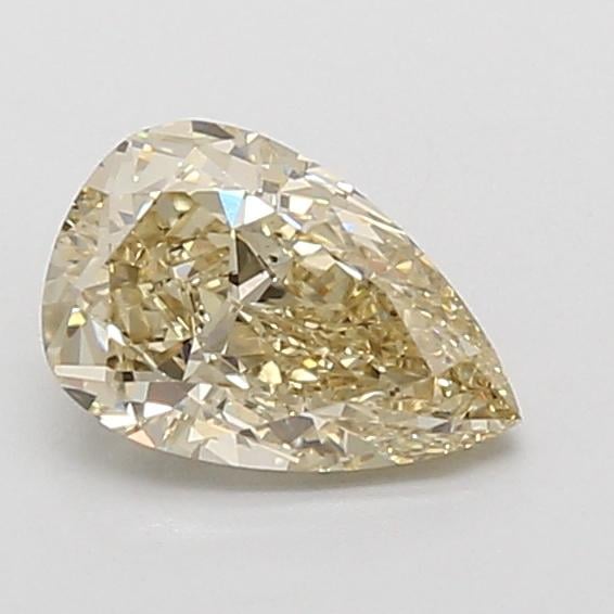1.02 Ct. Light Yellow Pear Lab Grown Diamond