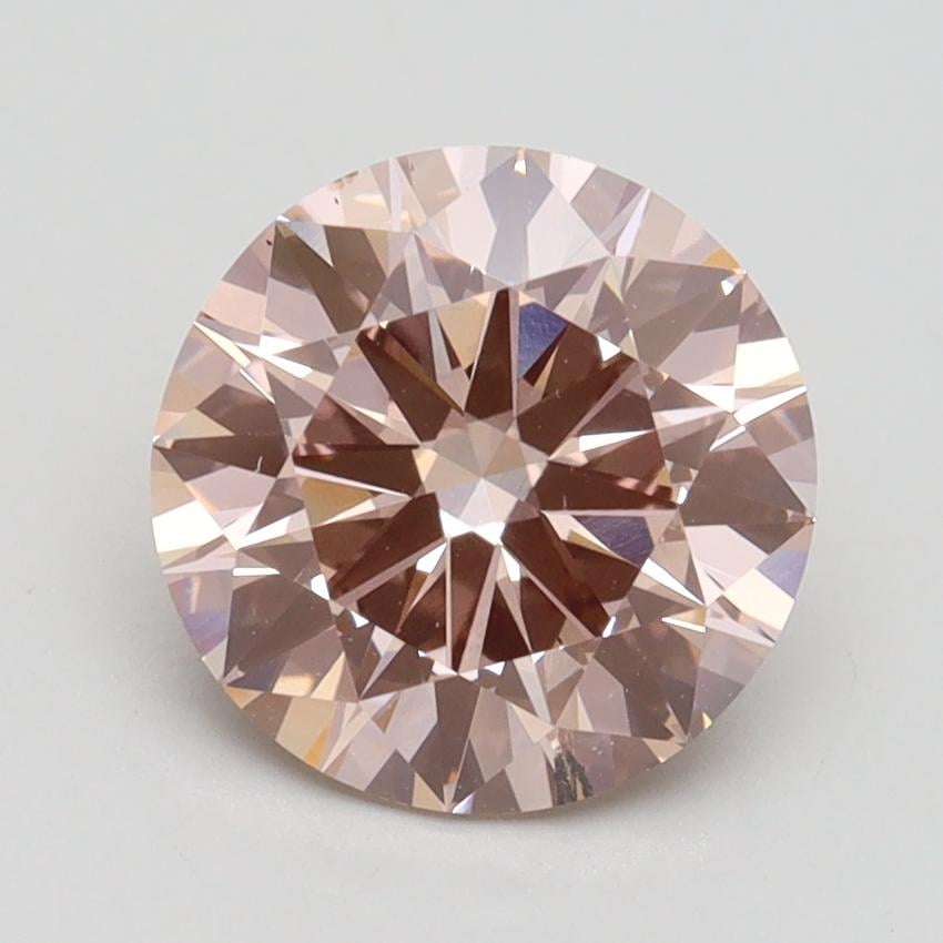 2.21 Ct. Fancy Pink Round Lab Grown Diamond