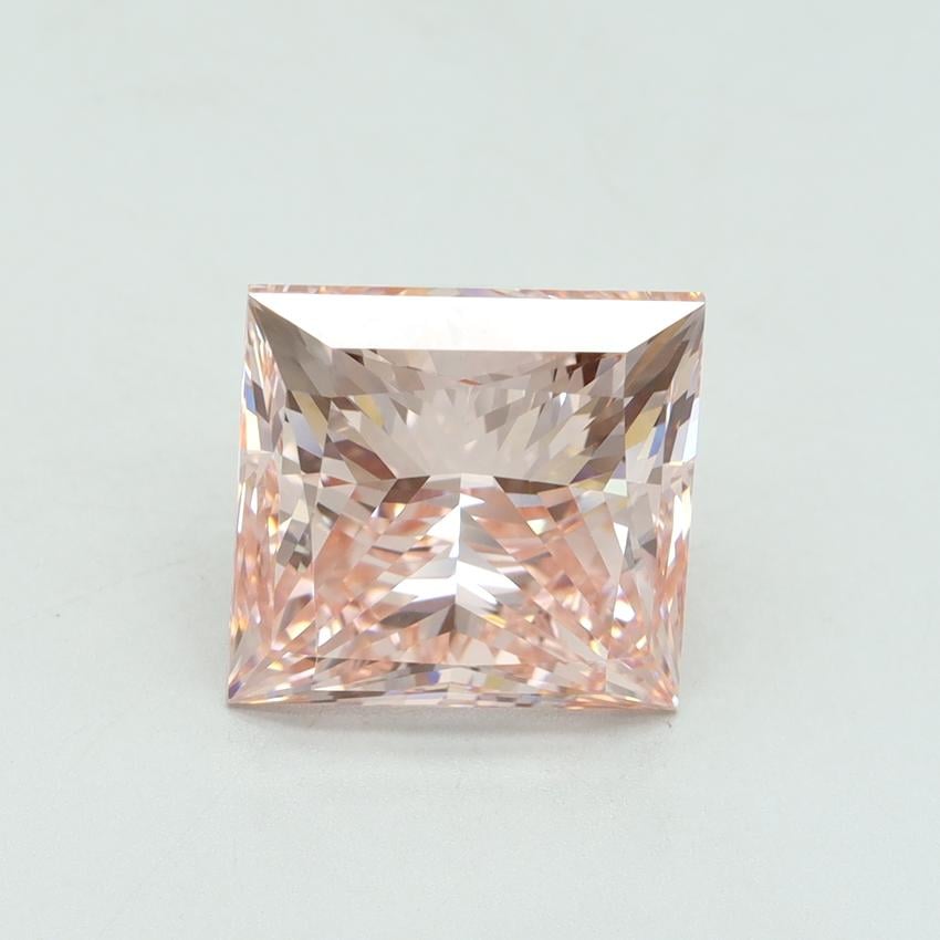 5.02 Ct. Fancy Intense Pink Princess Lab Grown Diamond