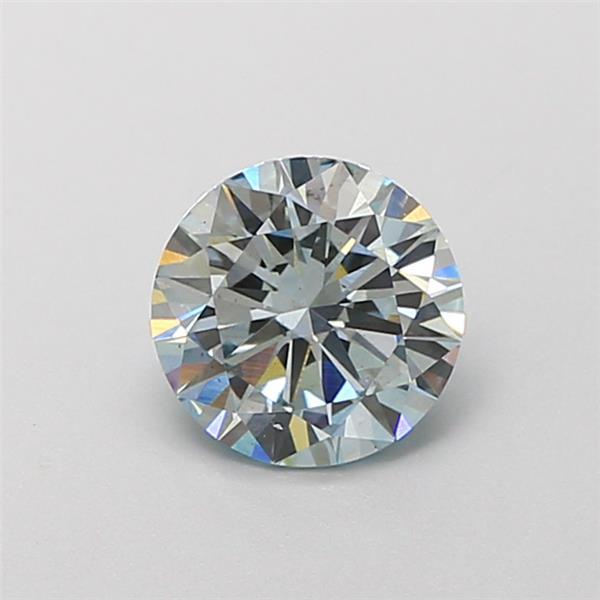 1.25 Ct. Fancy  Blue Round Lab Grown Diamond