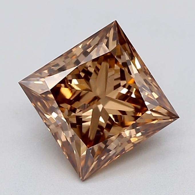 1.06 Ct. Fancy  Brown Princess Lab Grown Diamond