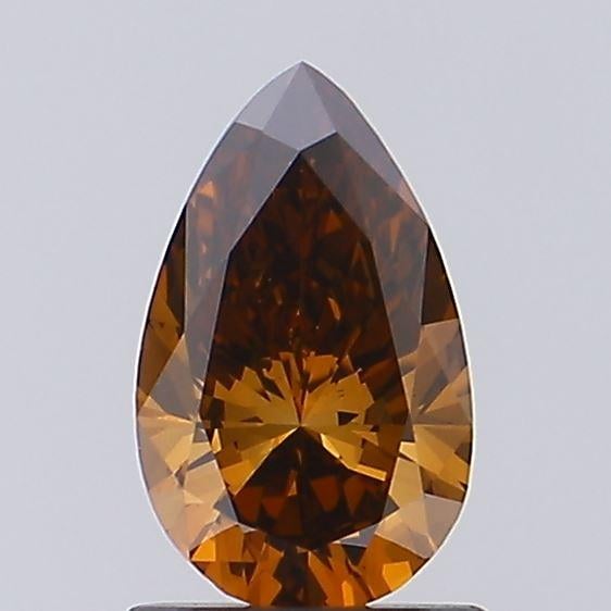 1.04 Ct. Fancy Brown Pear Lab Grown Diamond