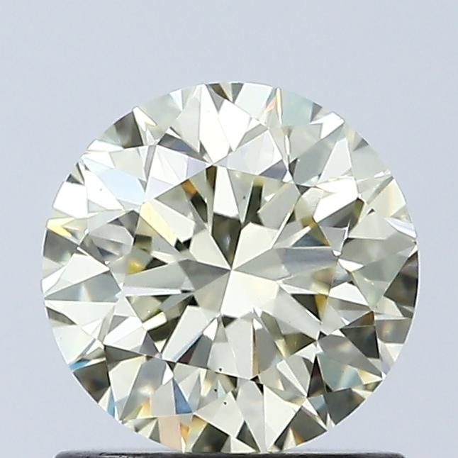 1.05 Ct. Fancy Light Yellow Round Lab Grown Diamond