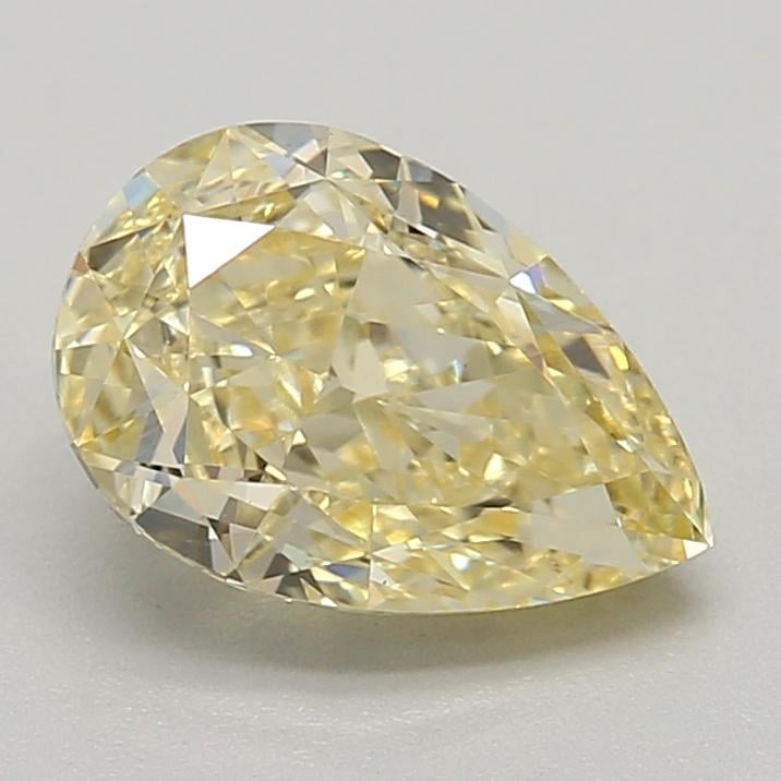 1.34 Ct. Fancy Intense Yellow Pear Lab Grown Diamond