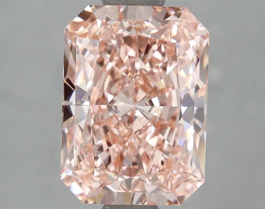 2.52 Ct. Fancy Vivid Pink Radiant Lab Grown Diamond