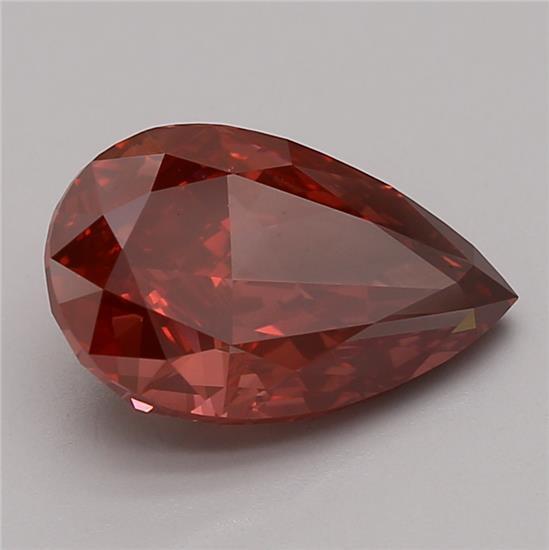 3.00 Ct. Fancy Deep Pink Pear Lab Grown Diamond