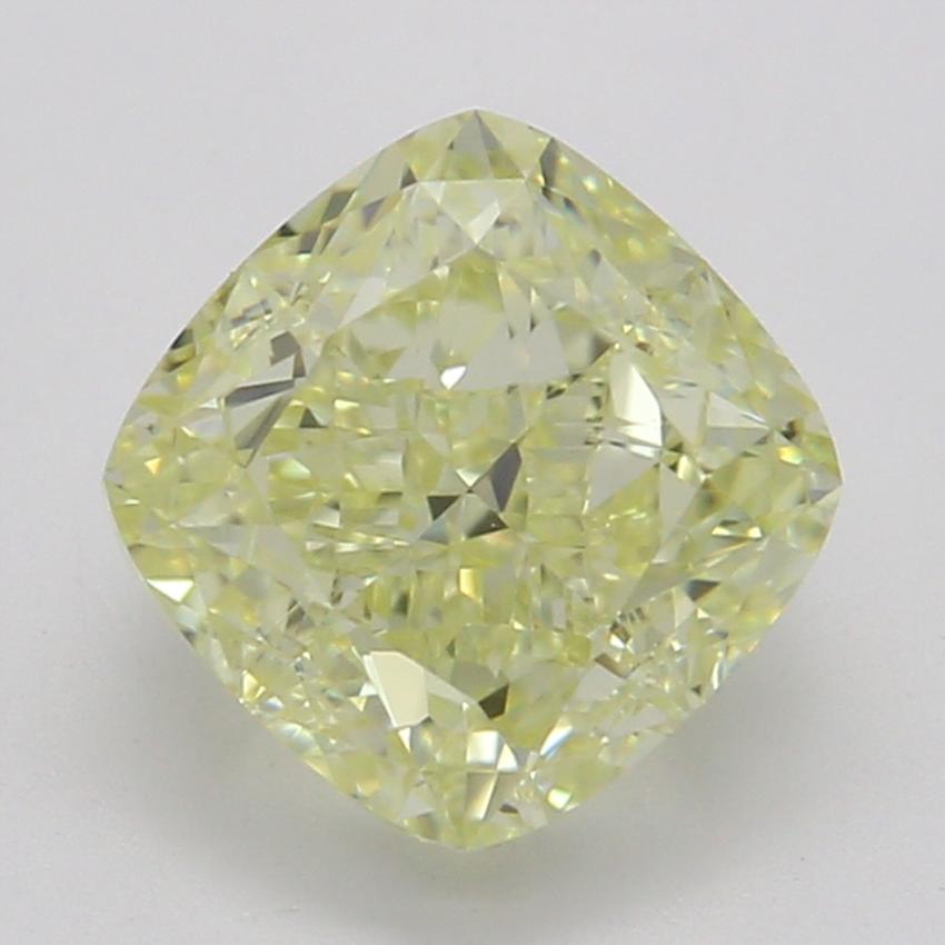 1.13 Ct. Fancy Light Yellow Cushion Diamond