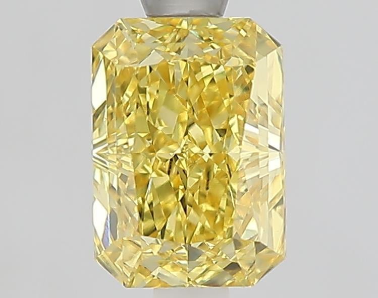 1.53 Ct. Fancy Vivid Yellow Yellow Radiant Lab Grown Diamond