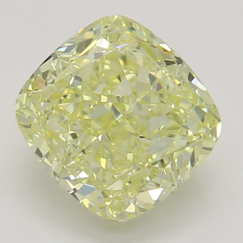 1.00 Ct. Fancy Light Yellow Cushion Diamond