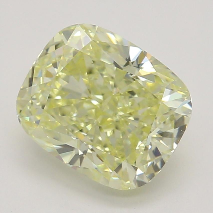 1.01 Ct. Fancy Light Yellow Cushion Diamond