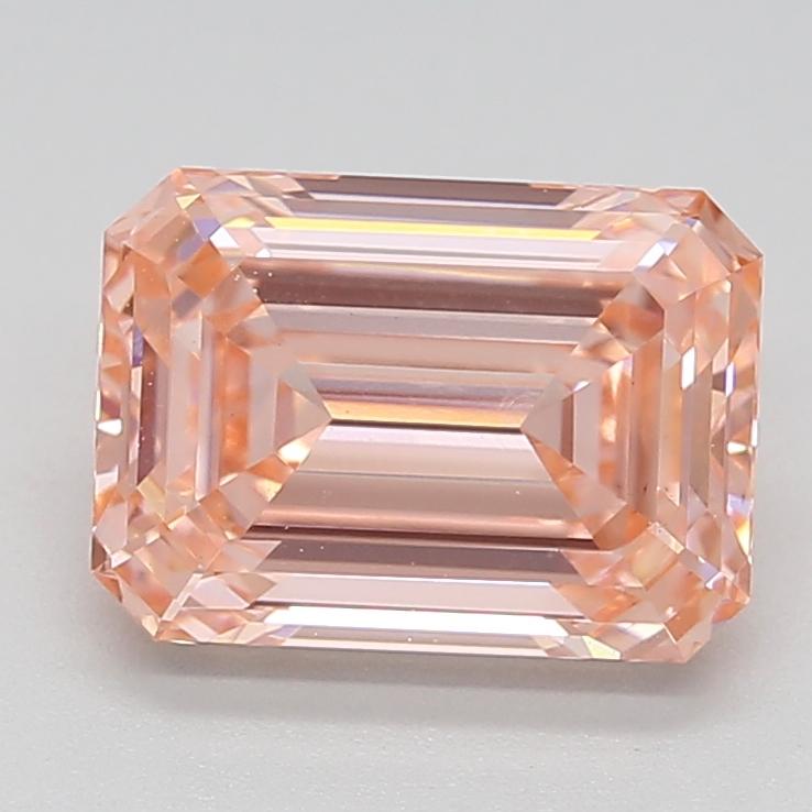 1.74 Ct. Fancy Intense  Pink Emerald Lab Grown Diamond