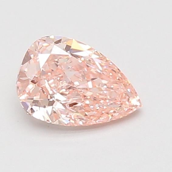 0.76 Ct. Fancy Vivid Pink Pear Lab Grown Diamond