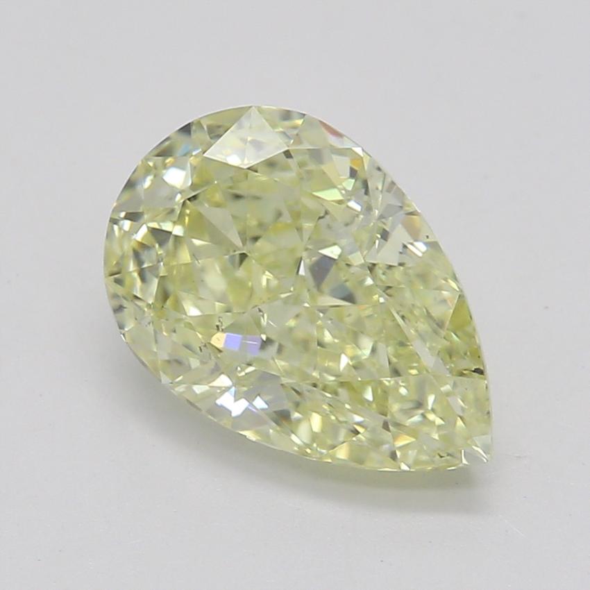 1.11 Ct. Fancy Light Yellow Pear Diamond