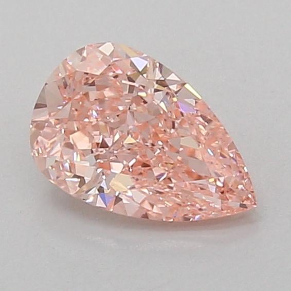 1.06 Ct. Fancy Vivid Pink Pear Lab Grown Diamond