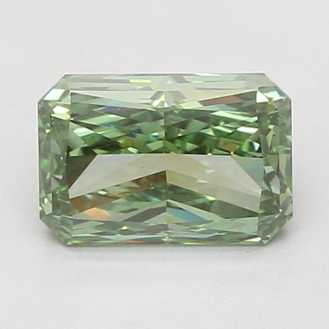 2.08 Ct. Fancy Vivid Green Radiant Lab Grown Diamond