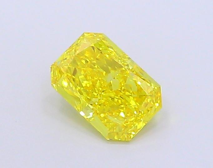 2.07 Ct. Fancy Vivid  Yellow Radiant Lab Grown Diamond