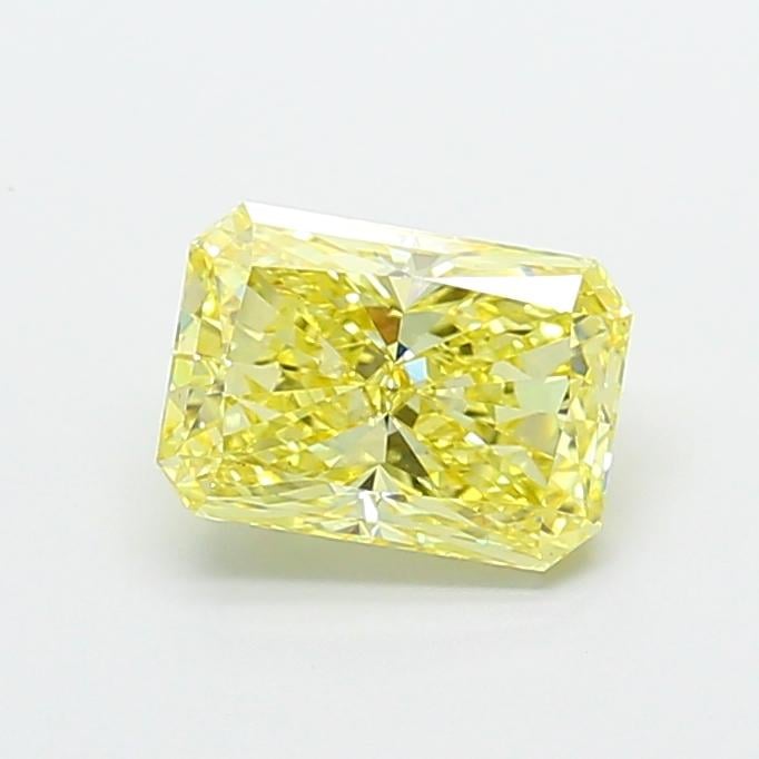 2.10 Ct. Fancy Yellow Radiant Lab Grown Diamond