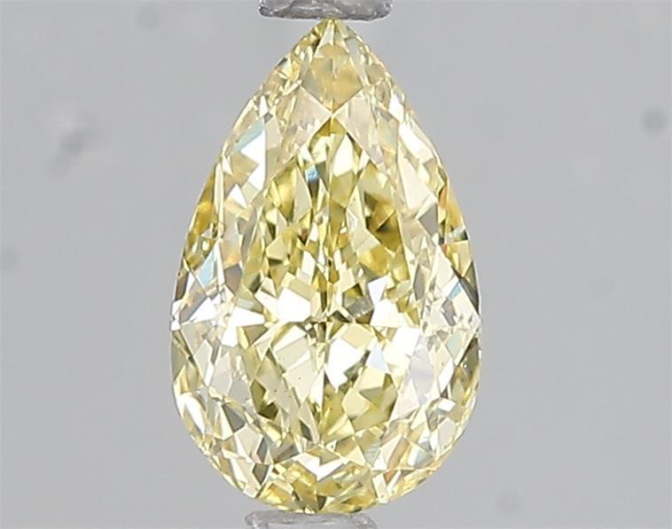 1.08 Ct. Fancy Intense Yellow Pear Lab Grown Diamond