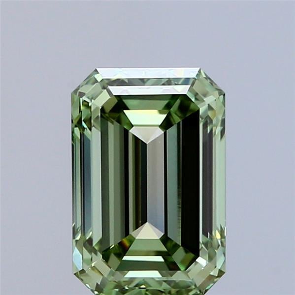 2.00 Ct. Fancy Vivid Green Emerald Lab Grown Diamond