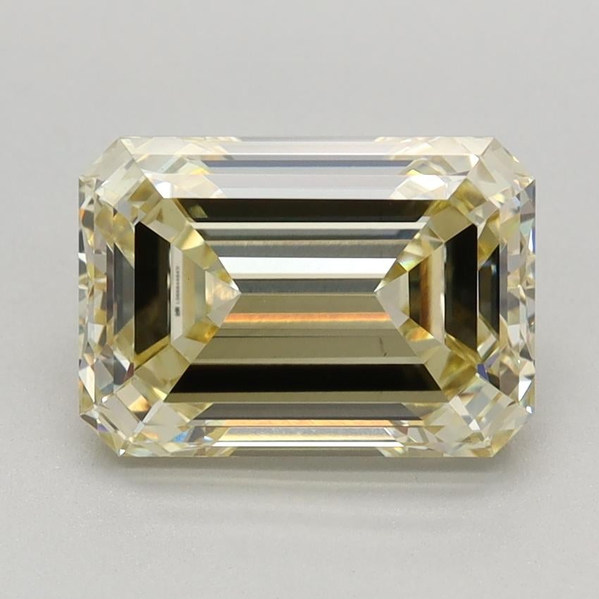2.06 Ct. Fancy Yellow Emerald Lab Grown Diamond