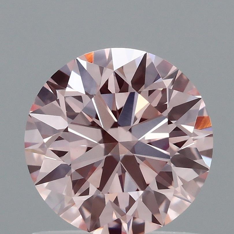 1.00 Ct. Fancy Intense Pink Round Lab Grown Diamond