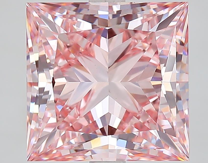 5.10 Ct. Fancy Intense Pink Princess Lab Grown Diamond