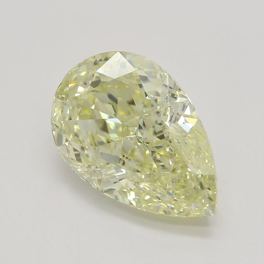 2.03 Ct. Fancy Light Yellow Pear Diamond
