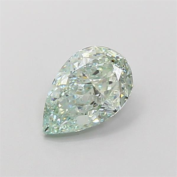 1.08 Ct. Fancy Intense  Green Pear Lab Grown Diamond