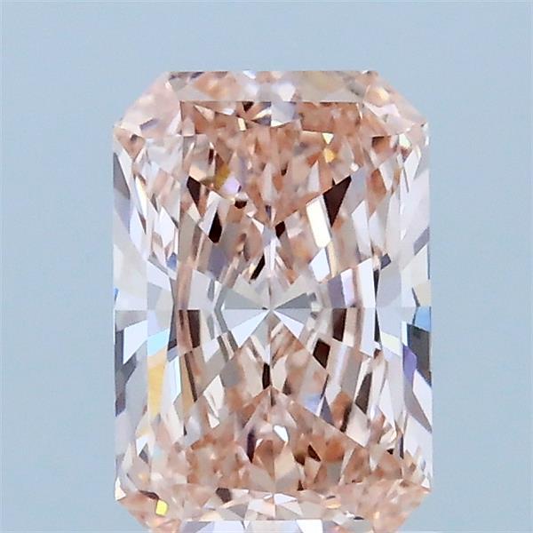 1.06 Ct. Fancy Intense Pink Radiant Lab Grown Diamond