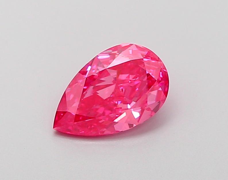 1.00 Ct. Fancy Vivid Pink Pear Lab Grown Diamond