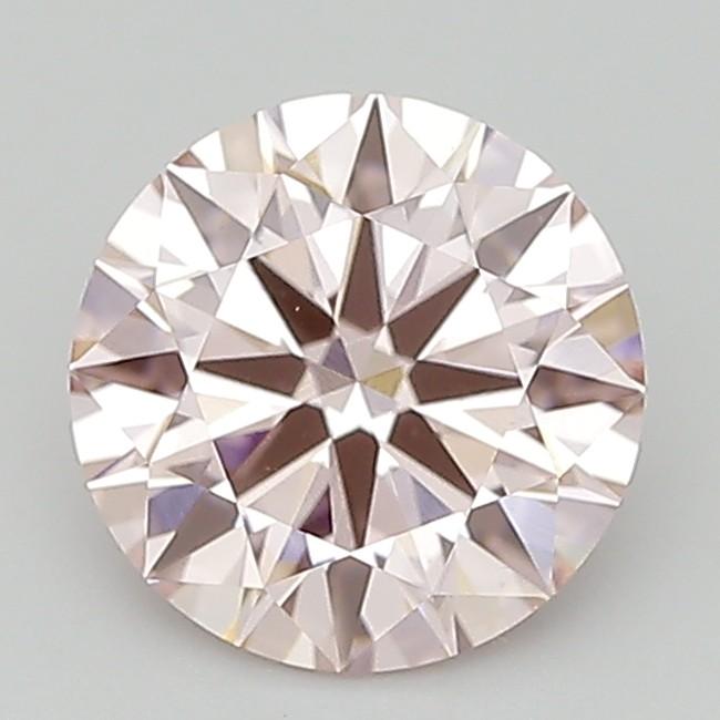1.53 Ct. Fancy Intense  Pink Round Lab Grown Diamond