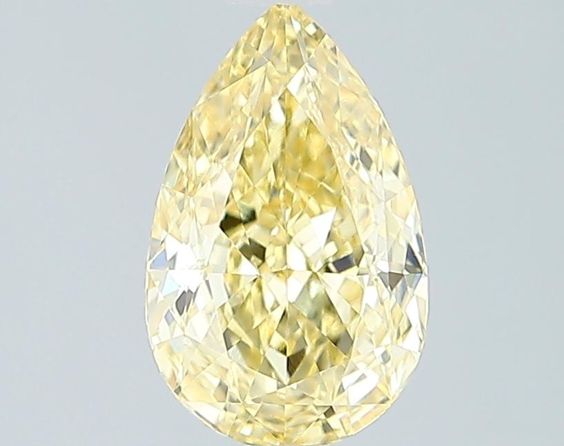 1.47 Ct. Fancy Intense Yellow Pear Lab Grown Diamond